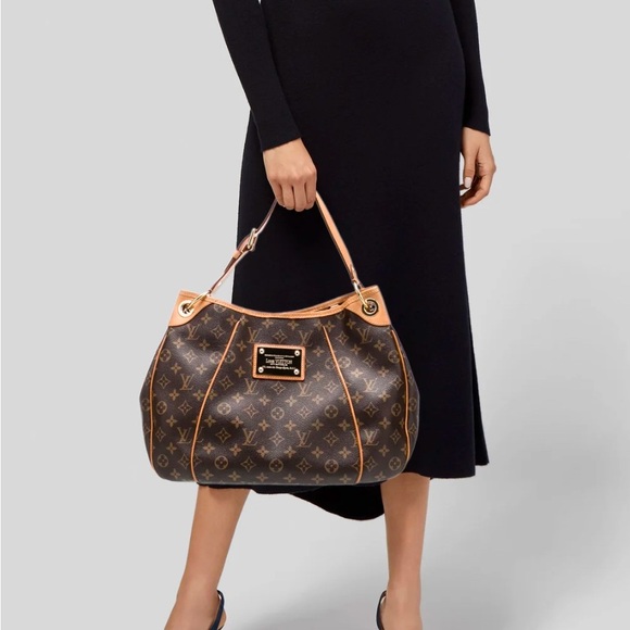 leather shoulder bag Handbags - Very good quality lookalike to LV Monogram Galliera PM